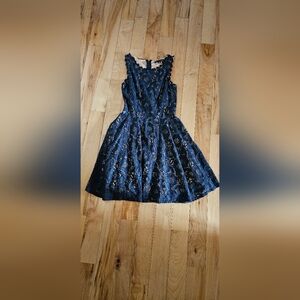 City Studio fully lined lace party dress